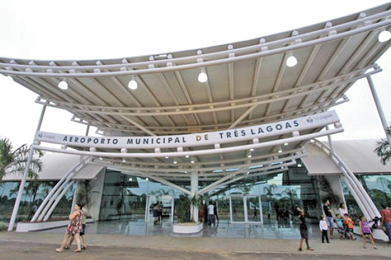 Movimentação do Aeroporto de Três Lagoas atinge mais 8 mil passageiros/mês