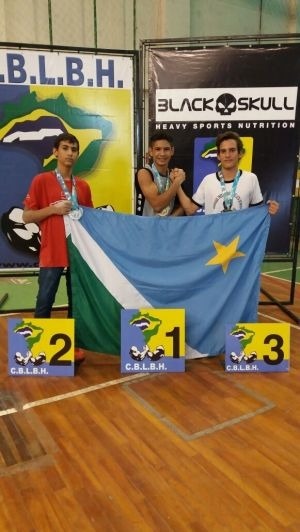 Jovem três-lagoense conquistou medalha no Campeonato Brasileiro de Luta de Braço