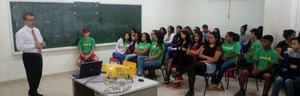 Educação financeira e uso de narguilé foram temas de palestras do “Juventude Ligadaça”