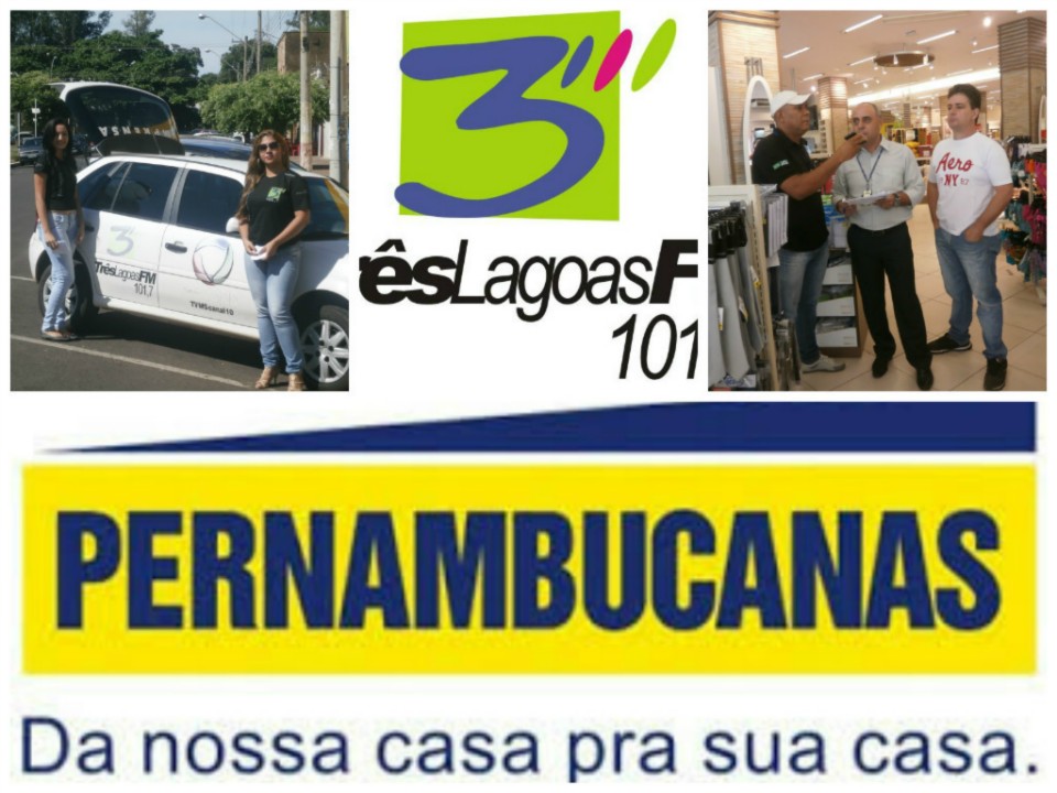 Três Lagoas FM Realiza Blitz na Casas Pernanbucanas