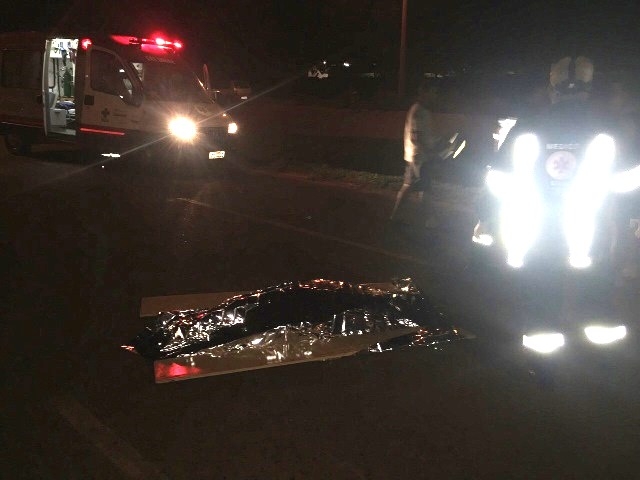 Polícia registra acidente fatal em avenida de Três Lagoas