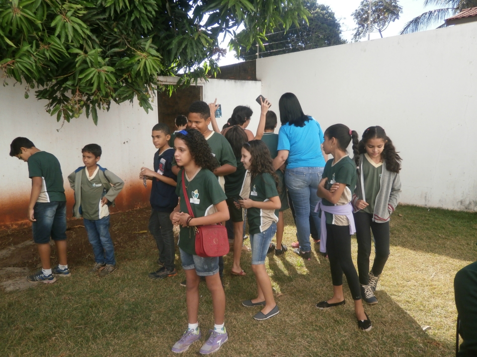 Recebemos os alunos do quarto ano da Escola Presidente Medici!