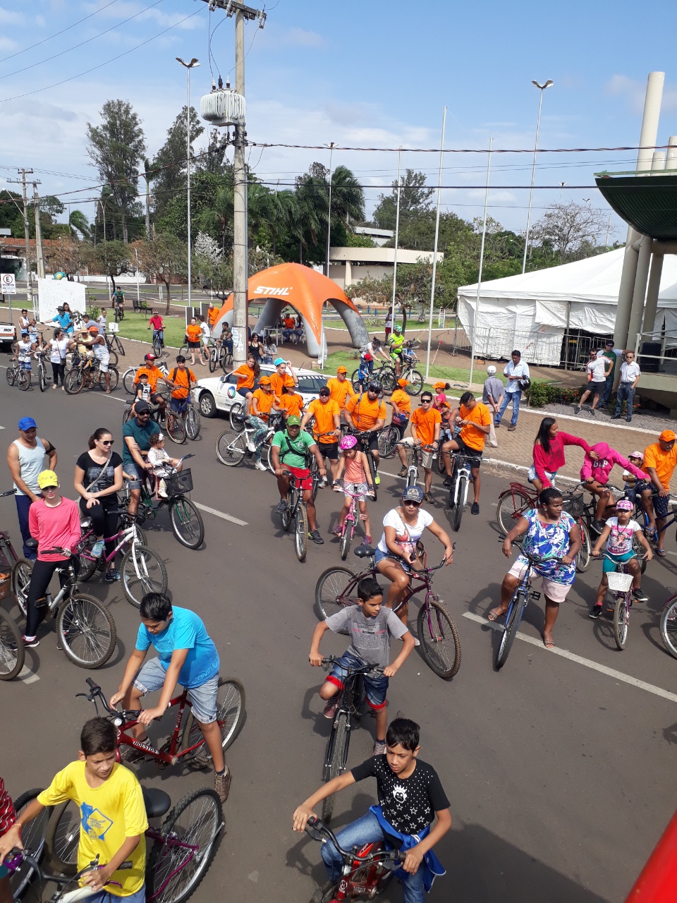 1º Bora de Bike da Três Lagoas FM , Confira as Fotos