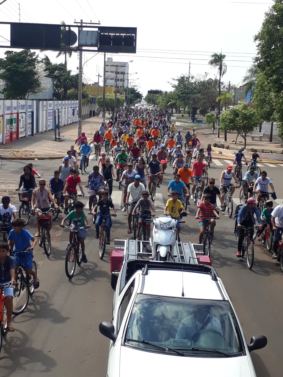 1º Bora de Bike da Três Lagoas FM , Confira as Fotos