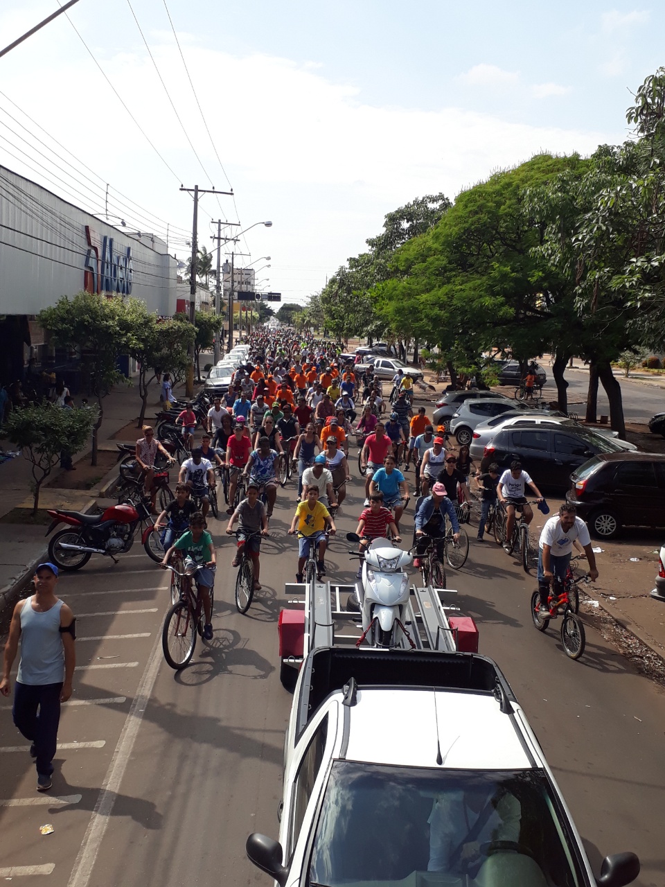 1º Bora de Bike da Três Lagoas FM , Confira as Fotos