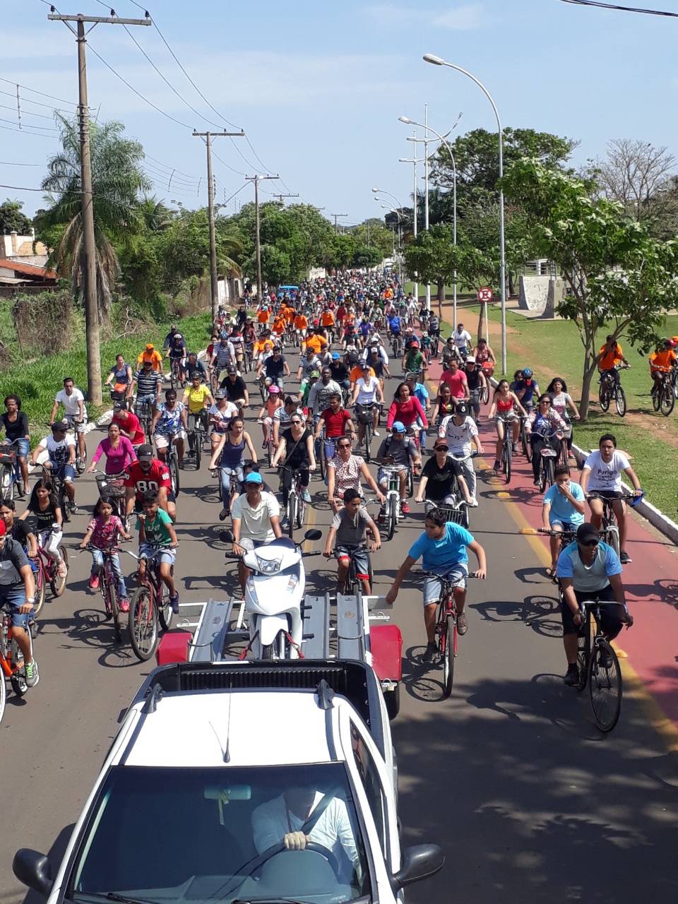 1º Bora de Bike da Três Lagoas FM , Confira as Fotos