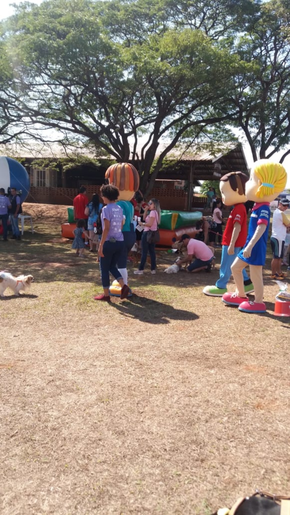 Alegria marca Cãominhada em Três Lagoas.