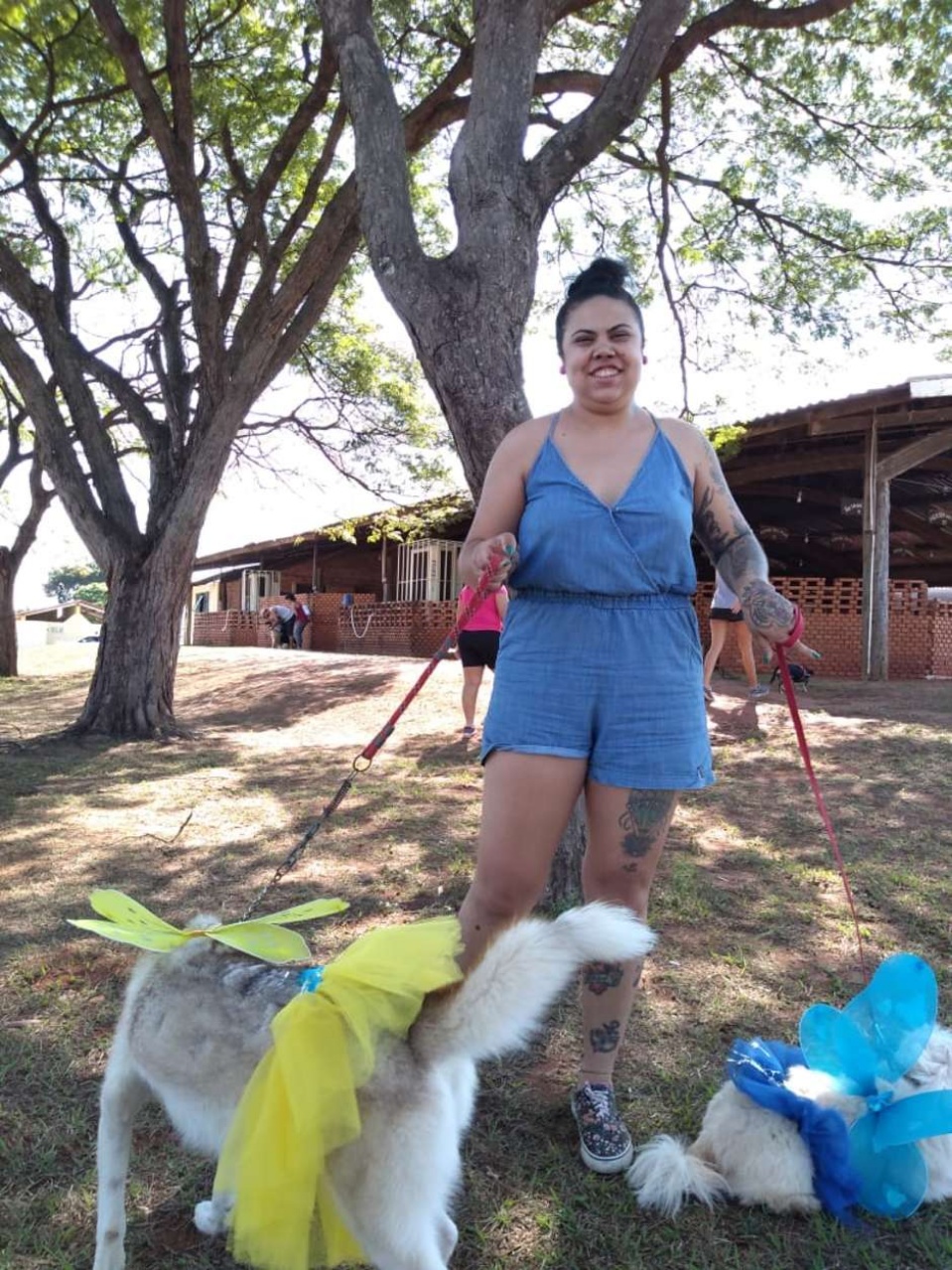 Alegria marca Cãominhada em Três Lagoas.