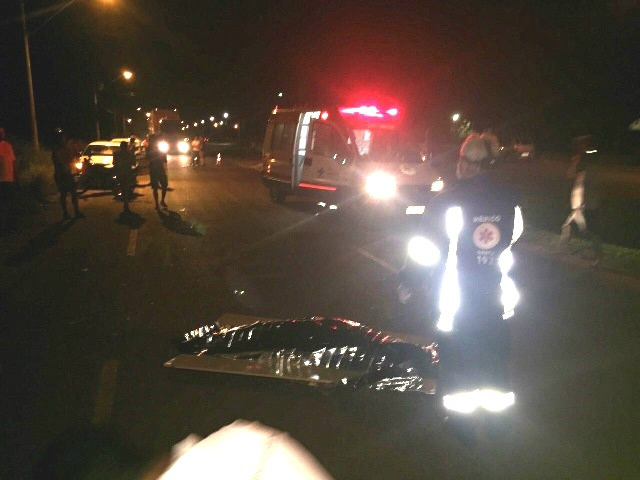 Polícia registra acidente fatal em avenida de Três Lagoas Polícia registra acidente fatal em avenida de Três Lagoas