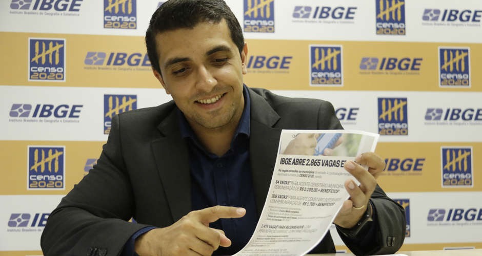 IBGE abre 2,8 mil vagas de trabalho para o Censo em MS . IBGE abre 2,8 mil vagas de trabalho para o Censo em MS .