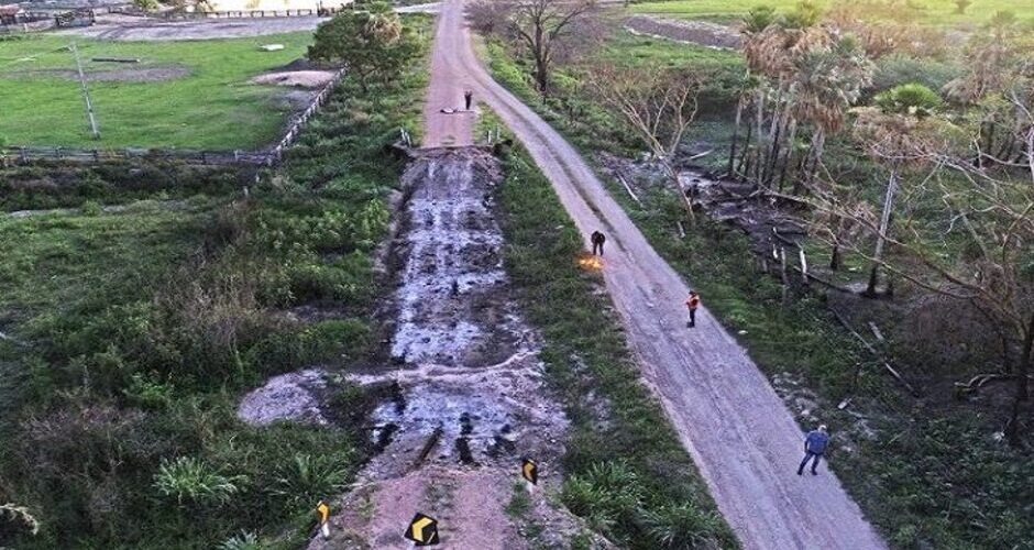 Defesa Civil Nacional vistoria regiões do Pantanal onde serão construídas 15 pontes de concreto A maioria das pontes está localizada na MS-243, onde a floresta de carandazal foi atingida pelos incêndios