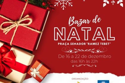 Prefeitura e ACLAMS abrem inscrições de artesãos para o Bazar de Natal que acontecerá do dia 16 ao dia 22 de dezembro Prefeitura e ACLAMS abrem inscrições de artesãos para o Bazar de Natal que acontecerá do dia 16 ao dia 22 de dezembro
