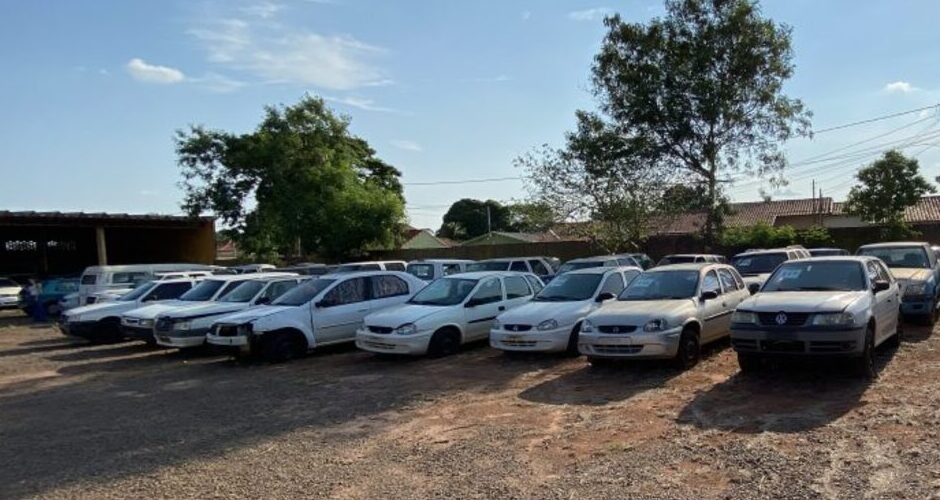 No total, 63 motocicletas e 12 automóveis estarão disponíveis no leilão online que encerra no dia 22 de março