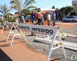 Cruzamento da Duque de Caxias com Olinto Mancini perde rotatória